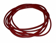 veteráni - náhradní díly - Svíčkový kabel - červený (měděný), CU 7 mm
