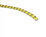 veteráni - náhradní díly - Opředený svíčkový kabel - žluto/černý