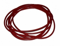 veteráni - náhradní díly - Svíčkový kabel - červený CU 7mm