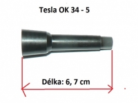 veteráni - náhradní díly - Plastová koncovka Tesla OK 34-5