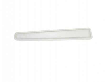 veteráni - náhradní díly - Sklíčko gumy osvětlení SPZ (otvor 13,7 cm)