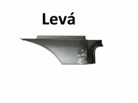 veteráni - náhradní díly - Rám čelního okna - levá spodní část (torpédo)