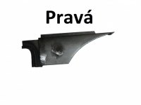 veteráni - náhradní díly - Rám čelního okna - pravá spodní část (torpédo)