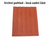 veteráni - náhradní díly - Levá zadní podlaha Škoda 120