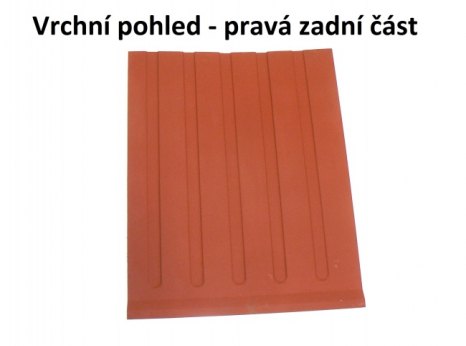 veteráni - náhradní díly - Pravá zadní podlaha Škoda 120