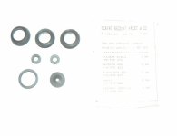 veteráni - náhradní díly - Sada gumiček hlavního brzdového válce pr. 22 mm