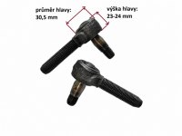 veteráni - náhradní díly - Kulové čepy P+L ORIGINÁLNÍ NEPOUŽITÉ DÍLY BEZ OTVORU NA MAZNIČKU