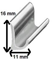 veteráni - náhradní díly - Okapnice 11x16 mm 