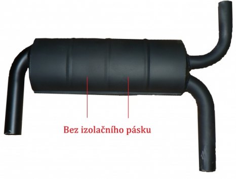 veteráni - náhradní díly - Tlumič výfuku Tatraplán
